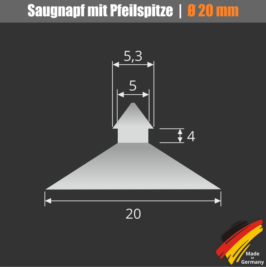 Plattenverbinder für Plattenstärken von 3-5 mm / 5-8 mm