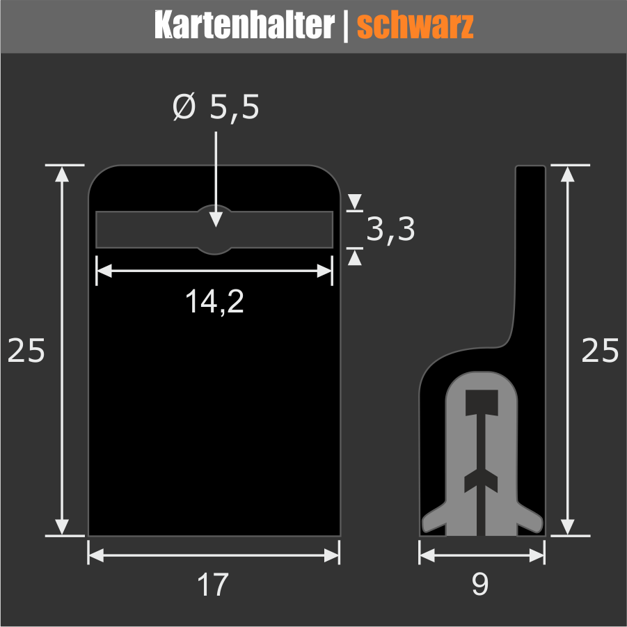 PARKAUSWEISHALTER PARKSCHEINHALTER SAUGNAPF Windschutzscheibe