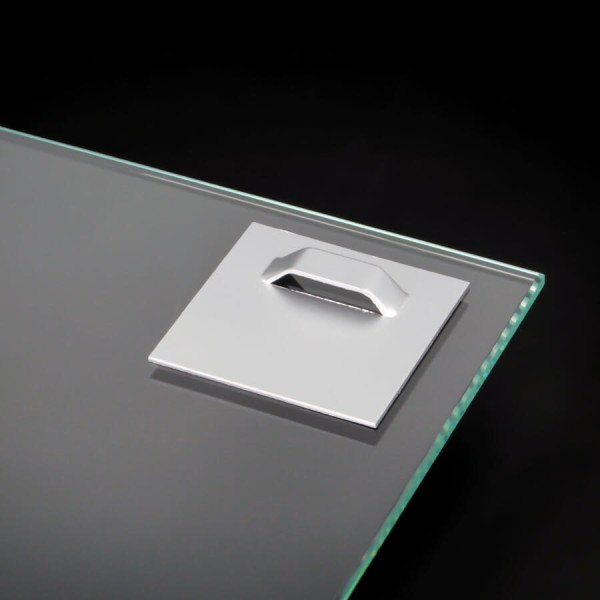 Aufhänger 45x45mm selbstklebend für Spiegel Schilder Teller bis 1 kg