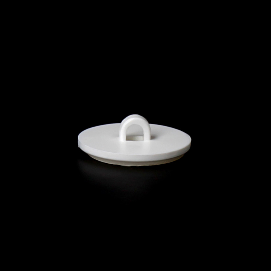 20 mm/4 mm weiß selbstklebend Klebepunkte mit Öse 