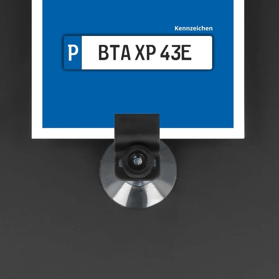 Praktischer Parkausweishalter mit Saugnapf – Jetzt sichern!